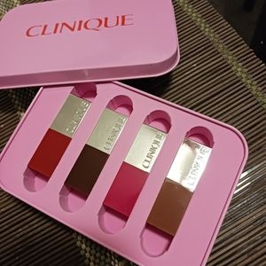 Clinique Lipstick Set New in Box